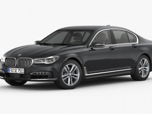 bmw 7-series 2016 3Dモデル