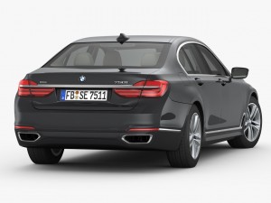 bmw 7-series 2016 3Dモデル