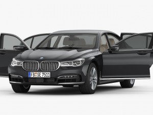 bmw 7-series 2016 3Dモデル