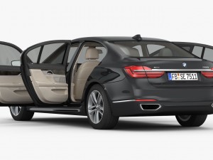 bmw 7-series 2016 3Dモデル