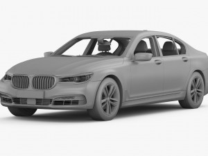 bmw 7-series 2016 3Dモデル