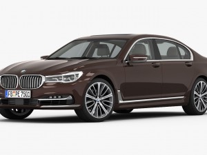 bmw 7-series long 2016 3D Model
