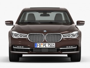 bmw 7-series long 2016 3D Model