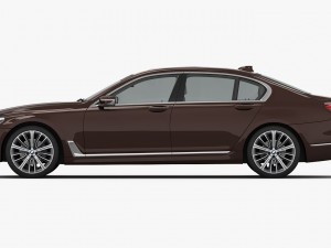 bmw 7-series long 2016 3D Model