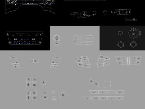 bmw serie 7 lungo 2016 Modello 3D