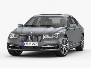 bmw 7-series design pure excellence 2016 3D Модель