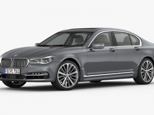 bmw 7-series design pure excellence 2016 3D Модель