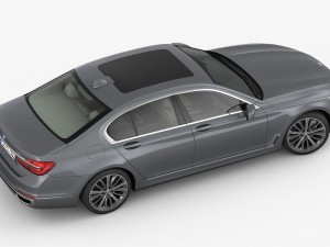 bmw 7-series design pure excellence 2016 3D Модель