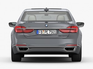 bmw 7-series design pure excellence 2016 3D Модель