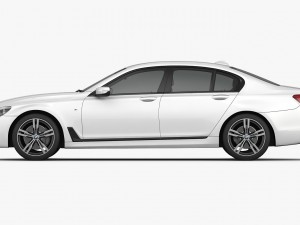 bmw 7-series m sport package 2016 Modèle 3D