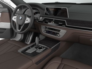 bmw 7-series m sport package 2016 Modèle 3D