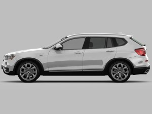bmw x3 f25 xline 2015 3D Модель