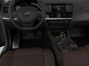 bmw x3 f25 xline 2015 3D Model