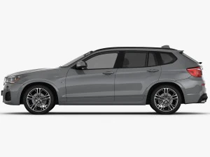 bmw x3 f25 m sport package 2015 3D Model