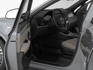 bmw x3 f25 m sport package 2015 3D Model