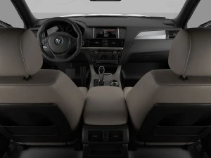 bmw x3 f25 m sport package 2015 3D Model