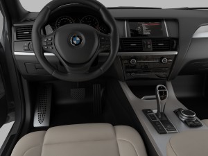 bmw x3 f25 m sport package 2015 3D Model