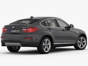 bmw x4 f26 xline 2015 3D Model
