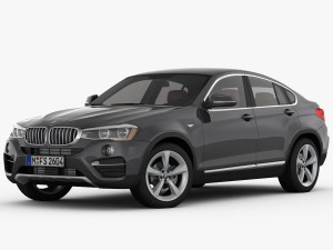 bmw x4 f26 xline 2015 3D Модель