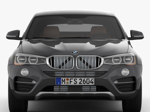 bmw x4 f26 xline 2015 3D Модель