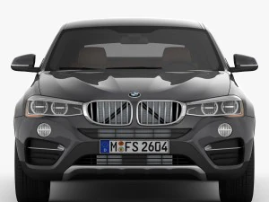 bmw x4 f26 xline 2015 3D Model