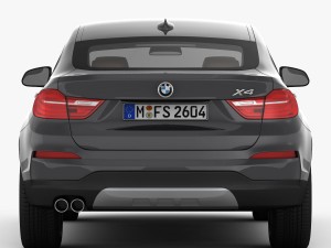 bmw x4 f26 xline 2015 3D Модель