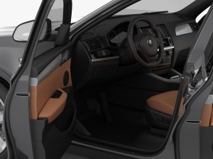 bmw x4 f26 xline 2015 3D Модель