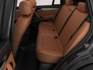 bmw x4 f26 xline 2015 3D Model