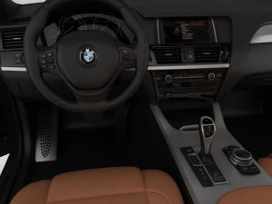 bmw x4 f26 xline 2015 3D Model