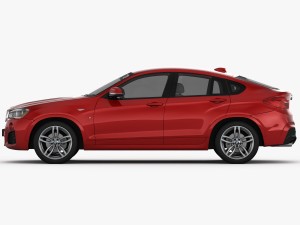 bmw x4 f26 m sport package 2015 3D 모델