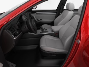 bmw x4 f26 m sport package 2015 3D 모델