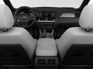 bmw x4 f26 m sport package 2015 3D Model