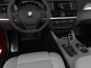 bmw x4 f26 m sport package 2015 3D Model