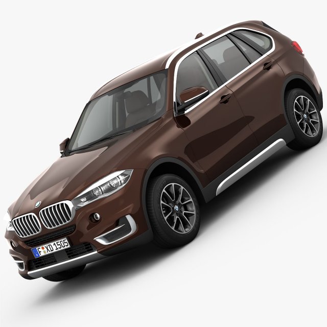 bmw x5 f15 pure experience 2014 Modelo 3D .c4d .max .obj .3ds .fbx .stl .blend 