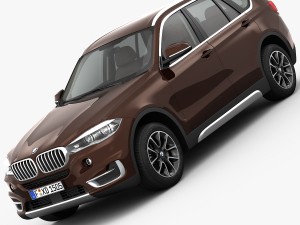 bmw x5 f15 pure experience 2014 3D Model