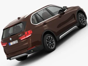 bmw x5 f15 pure experience 2014 3D Model