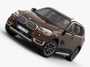 bmw x5 f15 pure experience 2014 3D Model