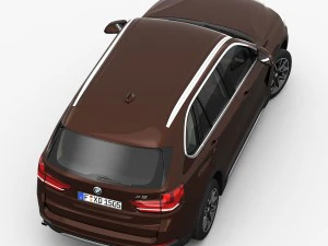bmw x5 f15 pure experience 2014 3D Model