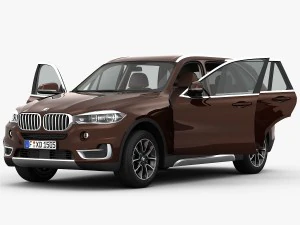 bmw x5 f15 pure experience 2014 3D Model