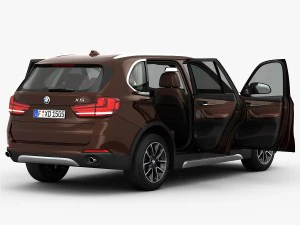 bmw x5 f15 pure experience 2014 3D Model