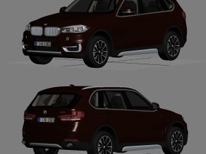 bmw x5 f15 pure experience 2014 Modelo 3D