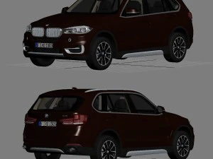 bmw x5 f15 pure experience 2014 3D Model