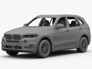 bmw x5 f15 pure experience 2014 3D Model