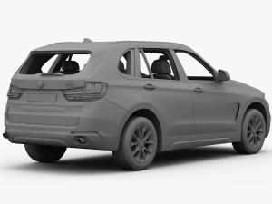 bmw x5 f15 pure experience 2014 3D Model