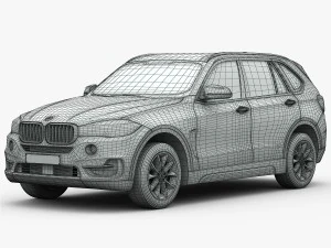 bmw x5 f15 pure experience 2014 3D Model