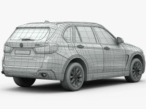 bmw x5 f15 pure experience 2014 3D Model