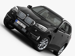 bmw x5 f15 pure excellence 2014 3D 模型