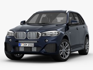 bmw x5 m sport package 2014 3D Model