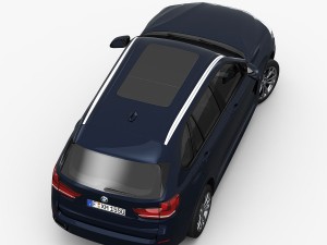 bmw x5 m sport package 2014 3D Model