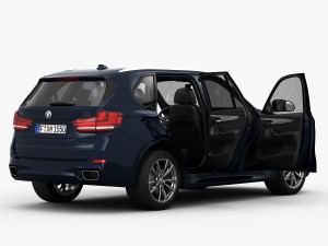 bmw x5 m sport package 2014 3D Model